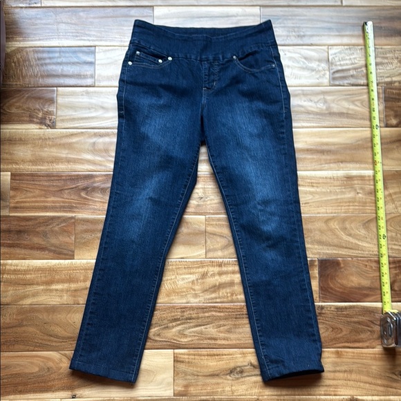 Jag Jeans Denim - Jag Jeans Blue Straight Stretchy Leg Denim